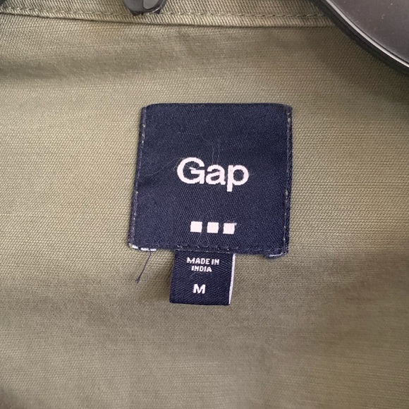 Gap army green bomber jacket - Picture 6 of 6